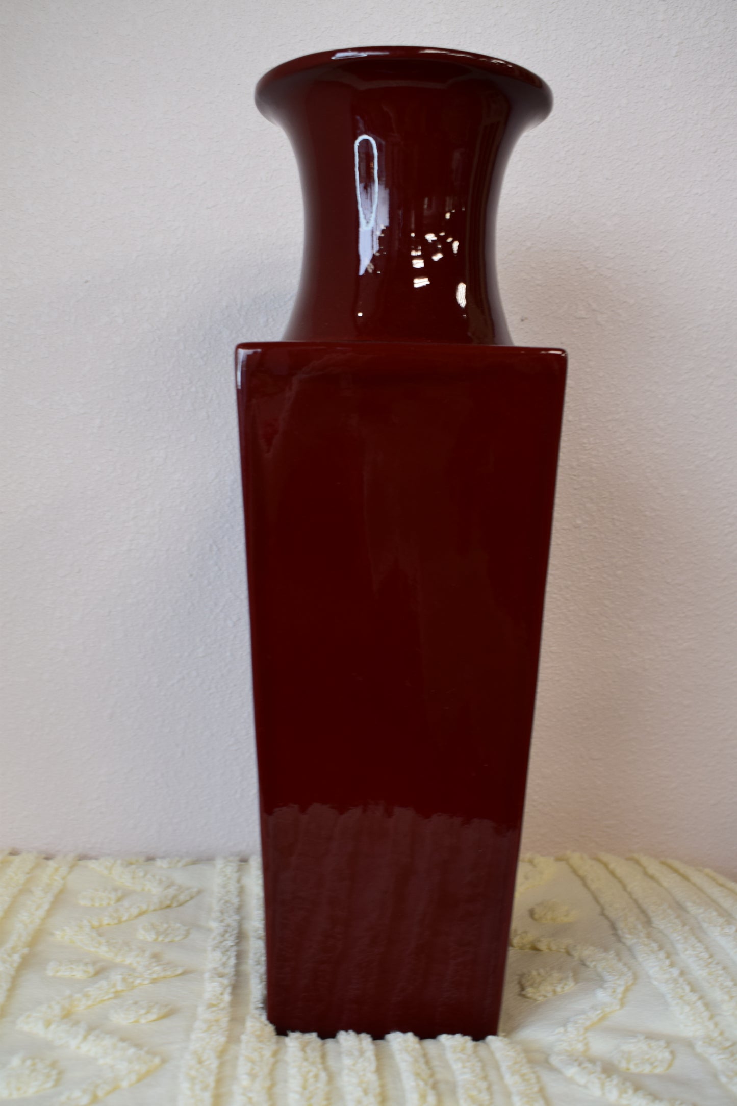 Big Dark Red Vase