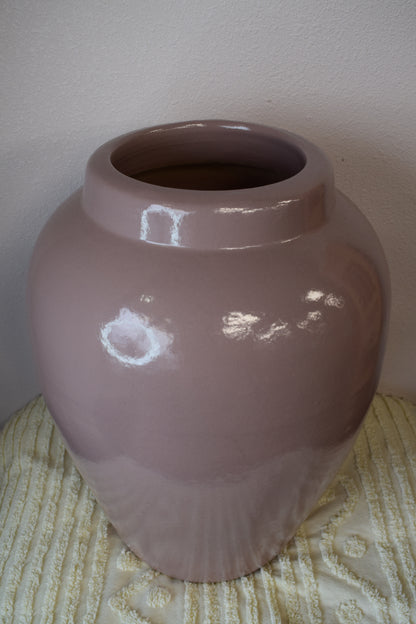 Big Pale Pink Pot