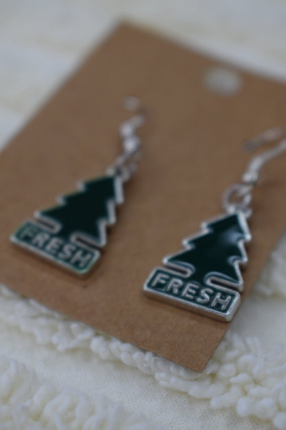 "Fresh" Tree earrings