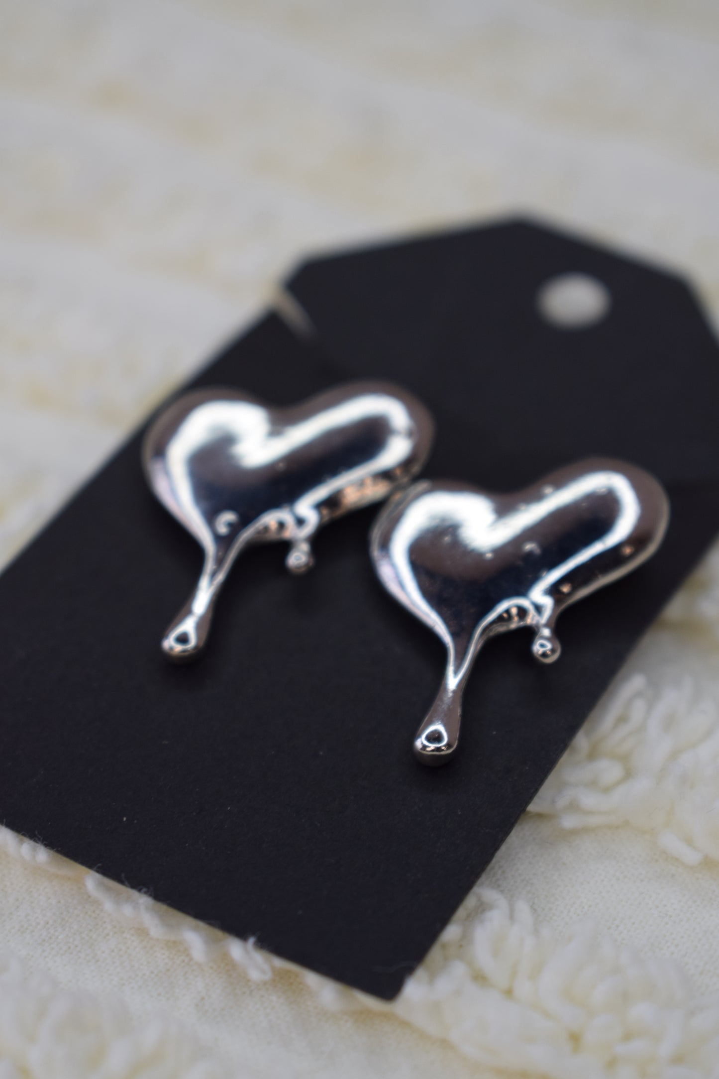 Heart Drip Earrings