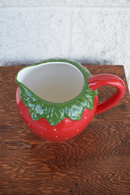 Strawberry Pitcher