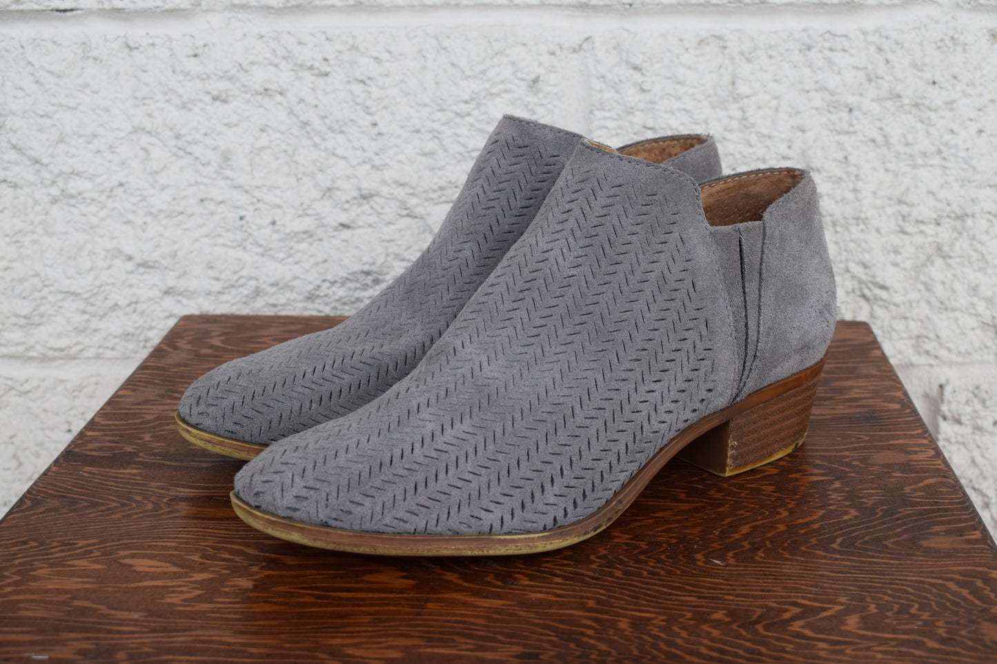 Grey Ankle Booties