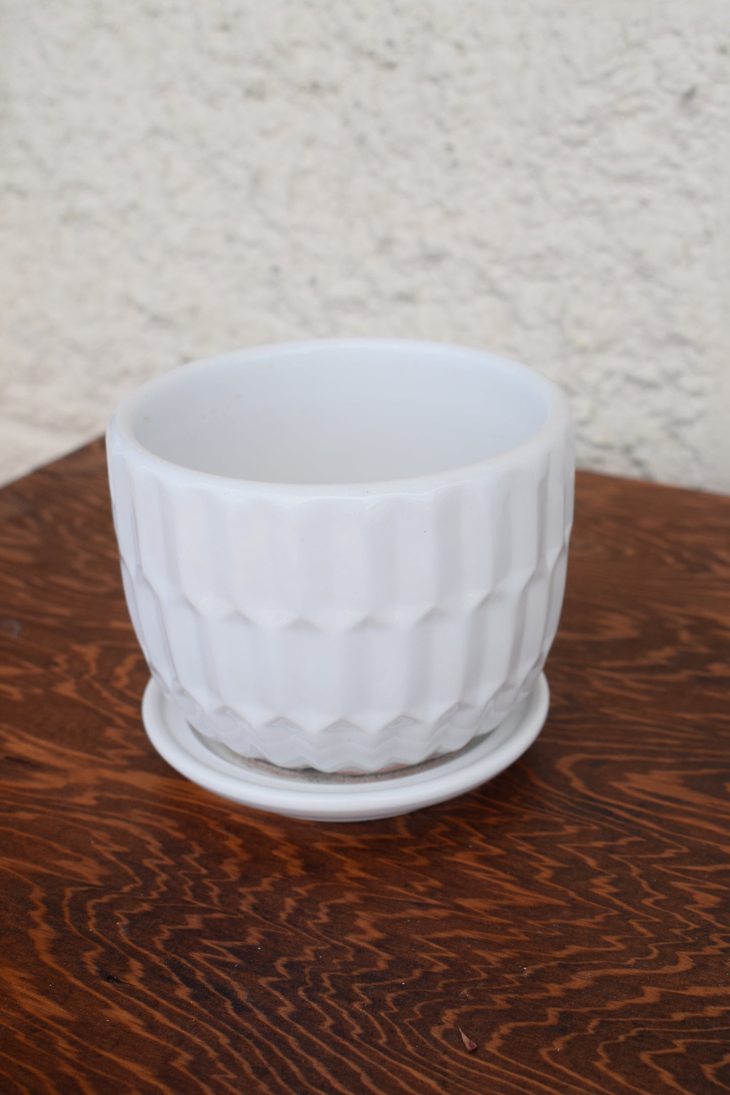 Small White Plant Pot