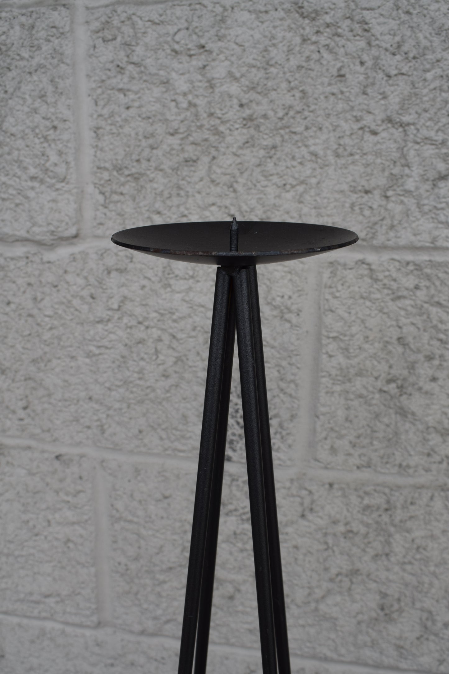 Tall Metal Candle Holder